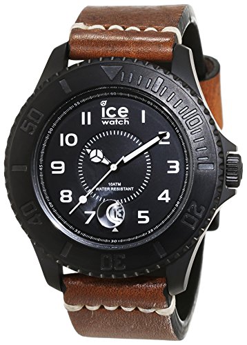 ICE-WATCH Herren-Armbanduhr Analog Quarz Leder HE.BN.BM.B.L.14 von ICE-WATCH