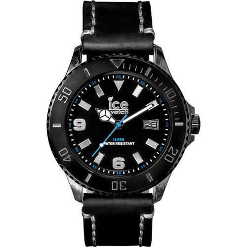 ICE-WATCH Herren-Armbanduhr Analog Quarz Leder VT.BK.B.L.13 von ICE-WATCH