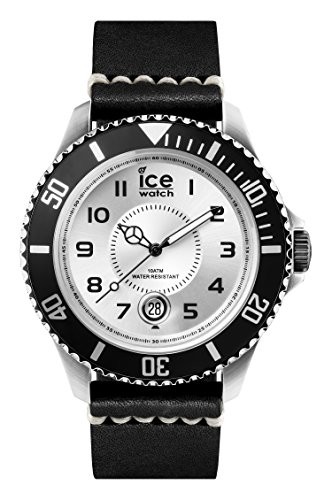 ICE-WATCH Herren-Armbanduhr Ice-Heritage - Basic - big Analog Quarz Leder HE.BK.SB.B.L.14 von ICE-WATCH