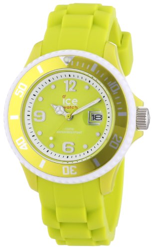 ICE-WATCH Herren-Armbanduhr XL Limited DE - Lime - Big Analog Quarz Silikon SI.LIM.B.S.13 von ICE-WATCH