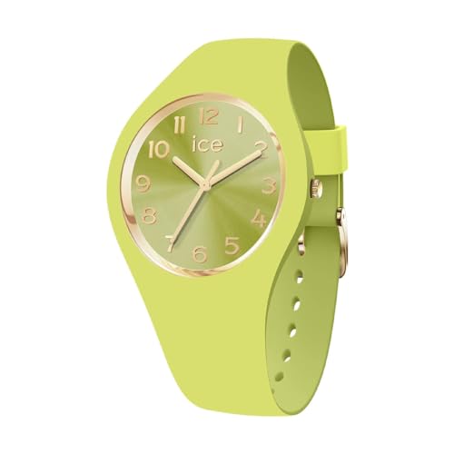 Ice-Watch - ICE duo chic Lime - Grüne Damenuhr mit Plastikarmband - 021820 (Small +) von ICE-WATCH