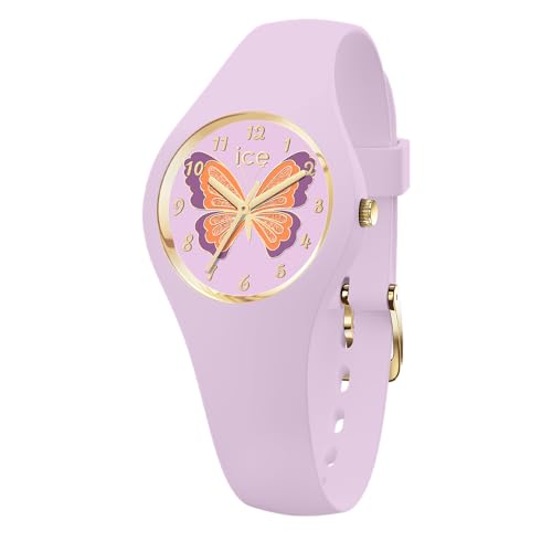 Ice-Watch - ICE fantasia Butterfly lilac - Lila Mädchenuhr mit Plastikarmband - 021952 (Extra small) von ICE-WATCH