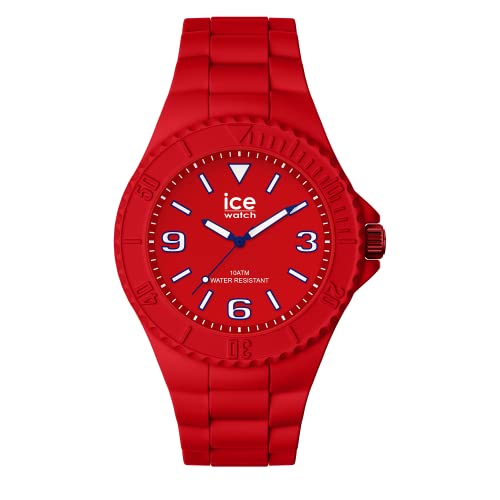 Ice-Watch - ICE generation Red - Rote Herrenuhr mit Silikonarmband - 019870 (Medium) von ICE-WATCH