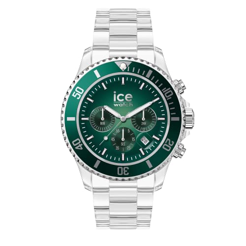 Ice-Watch - ICE chrono Deep Green - Herren/Unisexuhr mit Plastikarmband - Chrono - 021442 (Medium) von ICE-WATCH