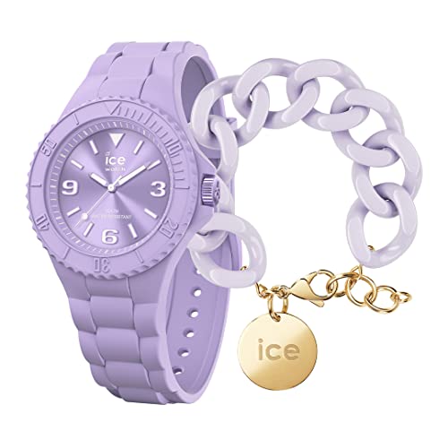 Ice Generation - Lilac - Small - 3H + Jewellery - Chain Bracelet - Lavender von ICE-WATCH