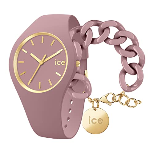 Ice Glam Brushed - Fall Rose - Small - 3H + Jewellery - Chain Bracelet - Fall Rose von ICE-WATCH