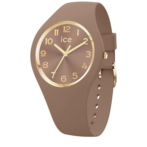 Ice Watch Damen Analog Quarz Armbanduhr Ice Champagne - Mocha von ICE-WATCH