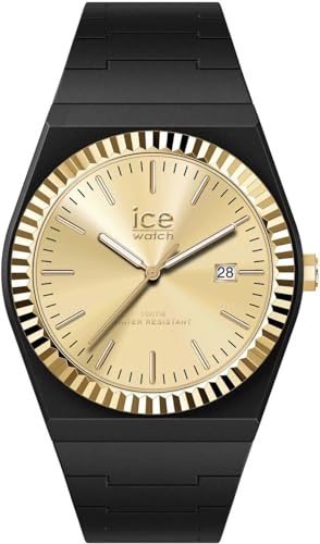 Ice Watch Damen Analog Quarz Armbanduhr Ice Power - PW1 - Golden Black von ICE-WATCH