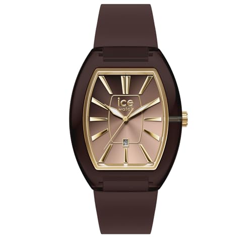 Ice Watch Damen Analog Quarz Armbanduhr Ice boliday - Dome - Chocolate von ICE-WATCH