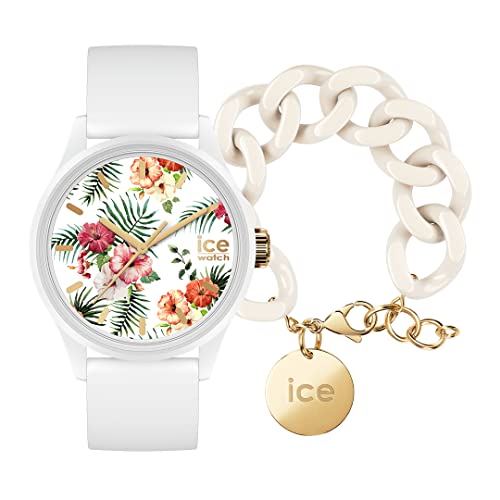 Ice solar Power - Legend - Medium - 3H + Jewellery - Chain Bracelet - Almond Skin von ICE-WATCH