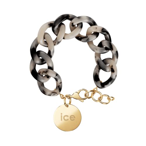 ICE Jewellery - Chain Bracelet - Wild - Kettenarmband mit XL-Maschen für Frauen, geschlossen mit einer goldenen Medaille (021231) von ICE-WATCH