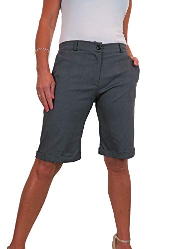 ICE Shorts mit Stretch, Länge über dem Knie Grau 34-48 (44) von ICE