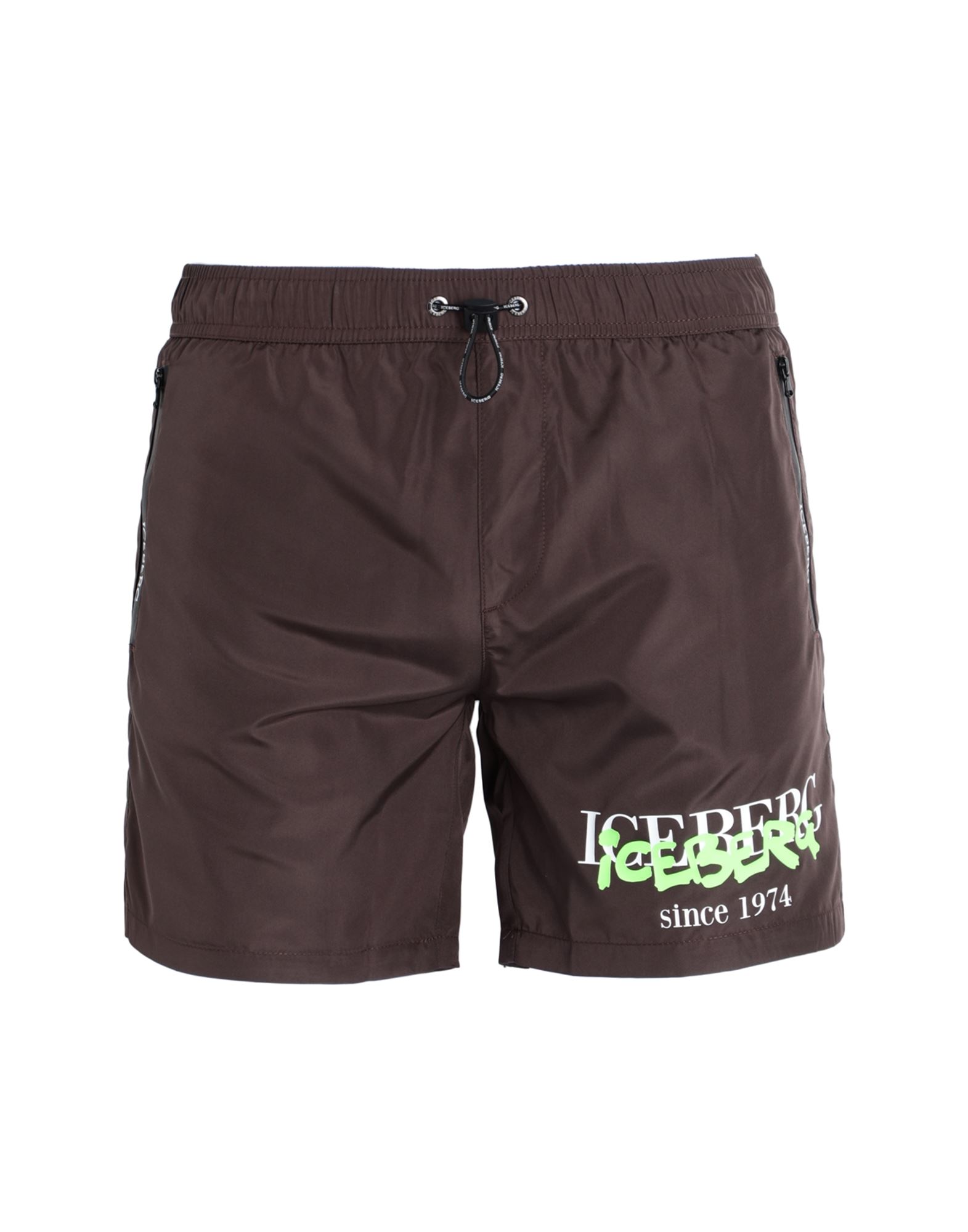 ICEBERG Badeboxer Herren Braun von ICEBERG