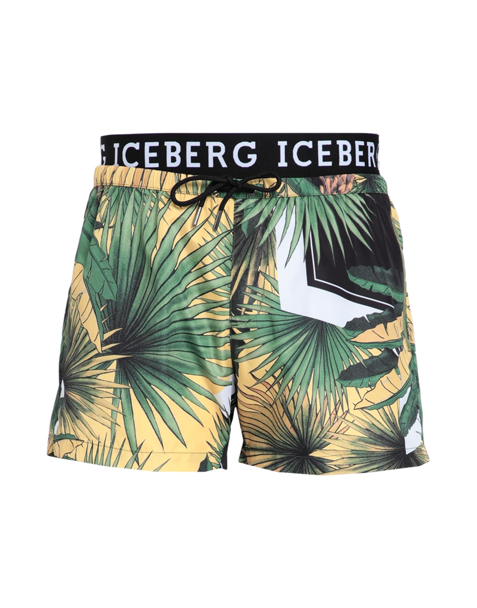 ICEBERG Badeboxer Herren Gelb von ICEBERG