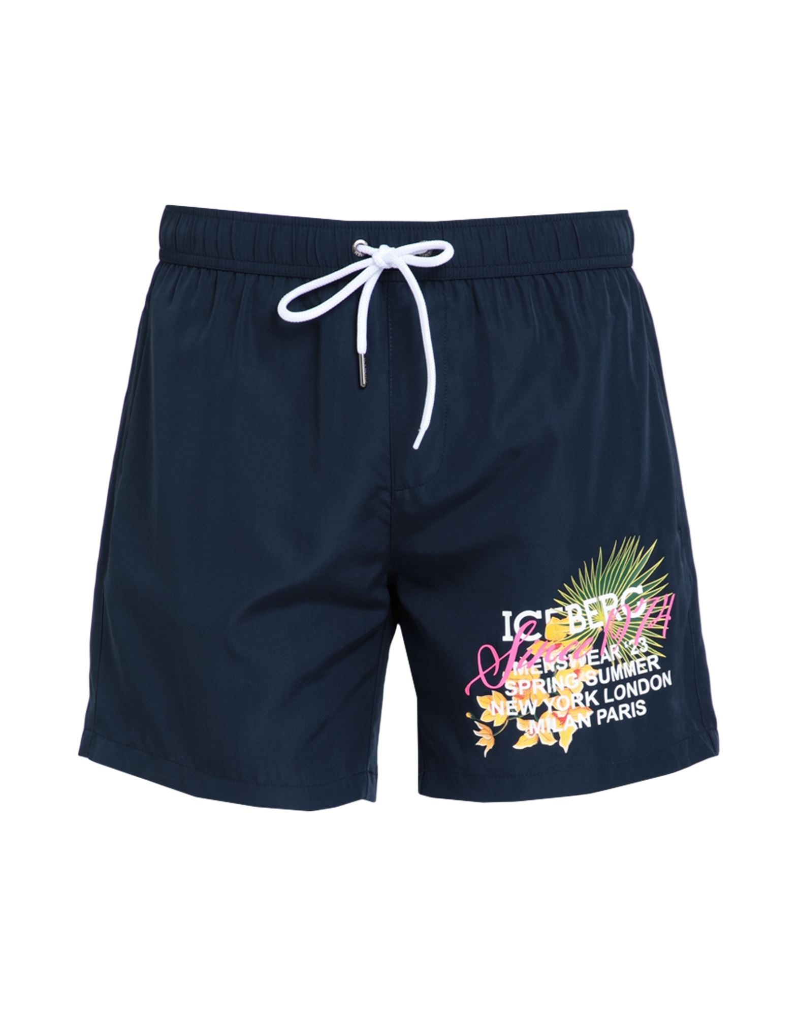 ICEBERG Badeboxer Herren Marineblau von ICEBERG