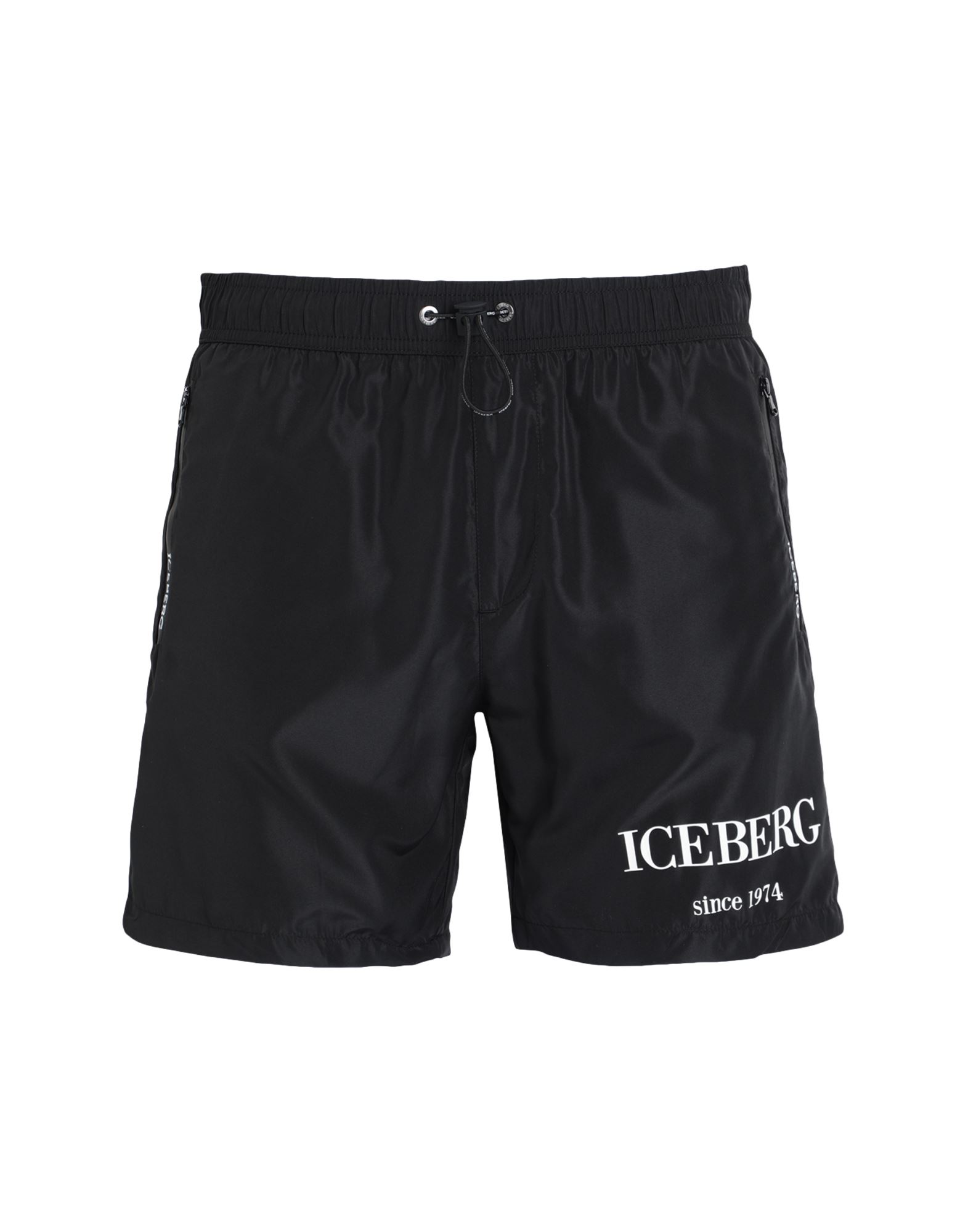 ICEBERG Badeboxer Herren Schwarz von ICEBERG