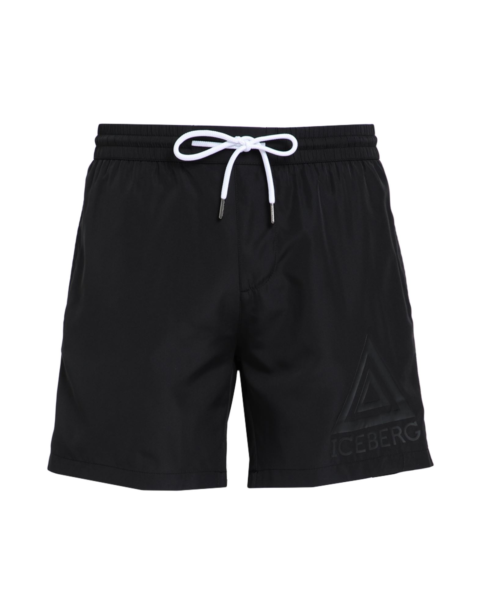 ICEBERG Badeboxer Herren Schwarz von ICEBERG