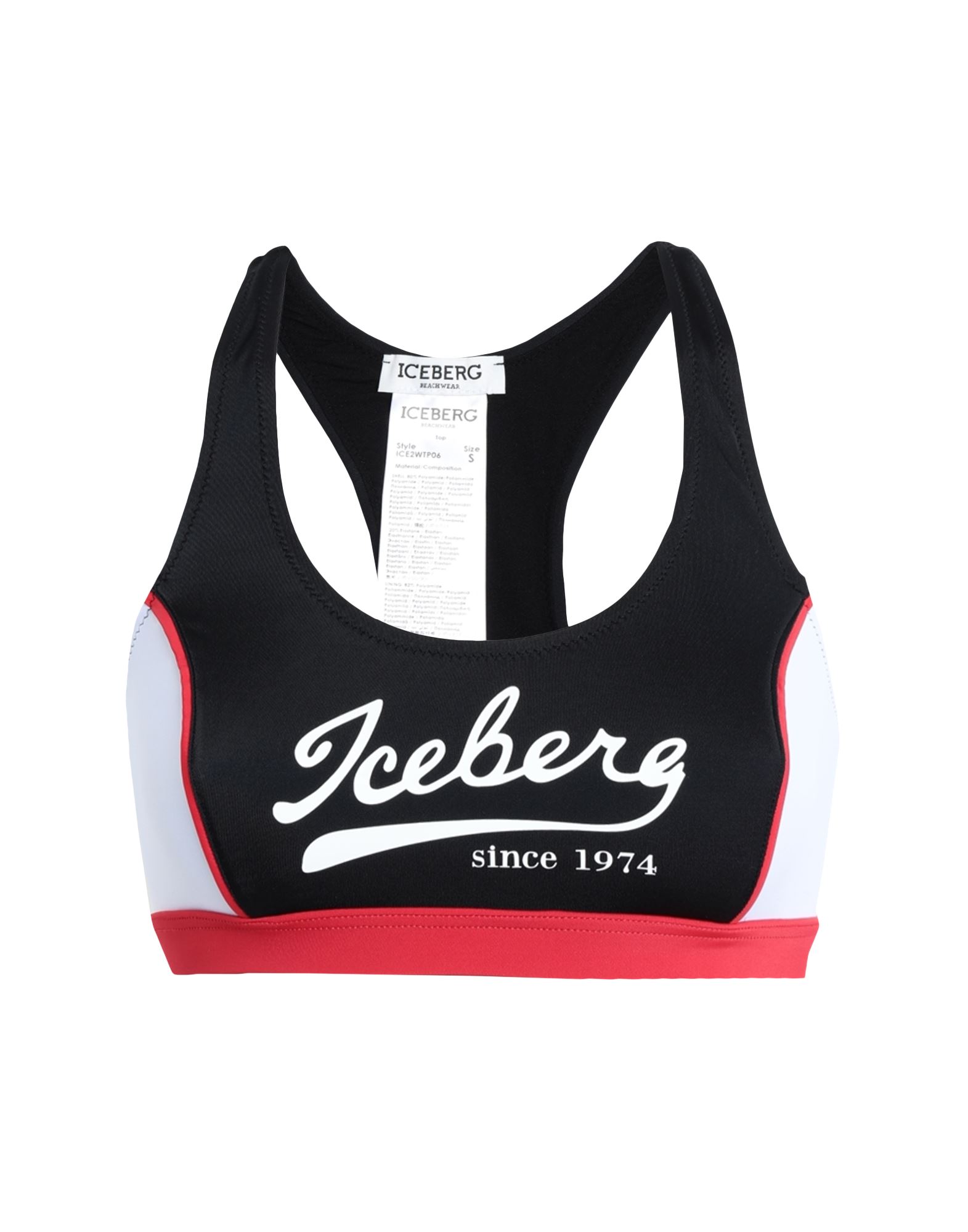 ICEBERG Bikini-oberteil Damen Schwarz von ICEBERG