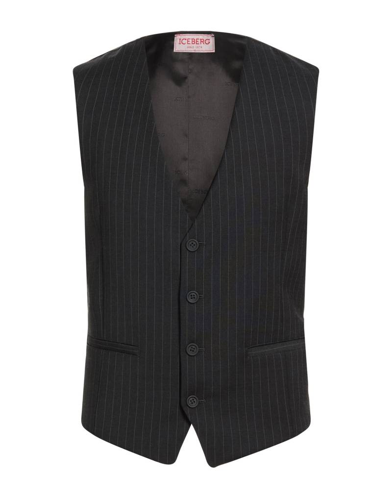 ICEBERG Couture-weste Herren Braungrau von ICEBERG