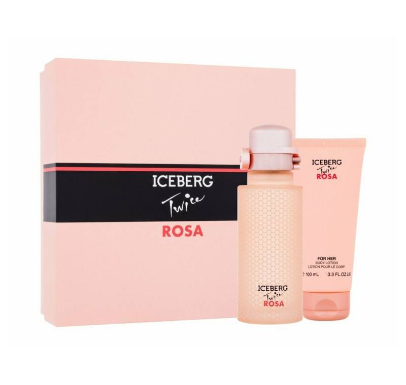 ICEBERG Eau de Toilette Twice Rosa EdT 125ml Spray Locion Perfumada Corporal 100ml von ICEBERG
