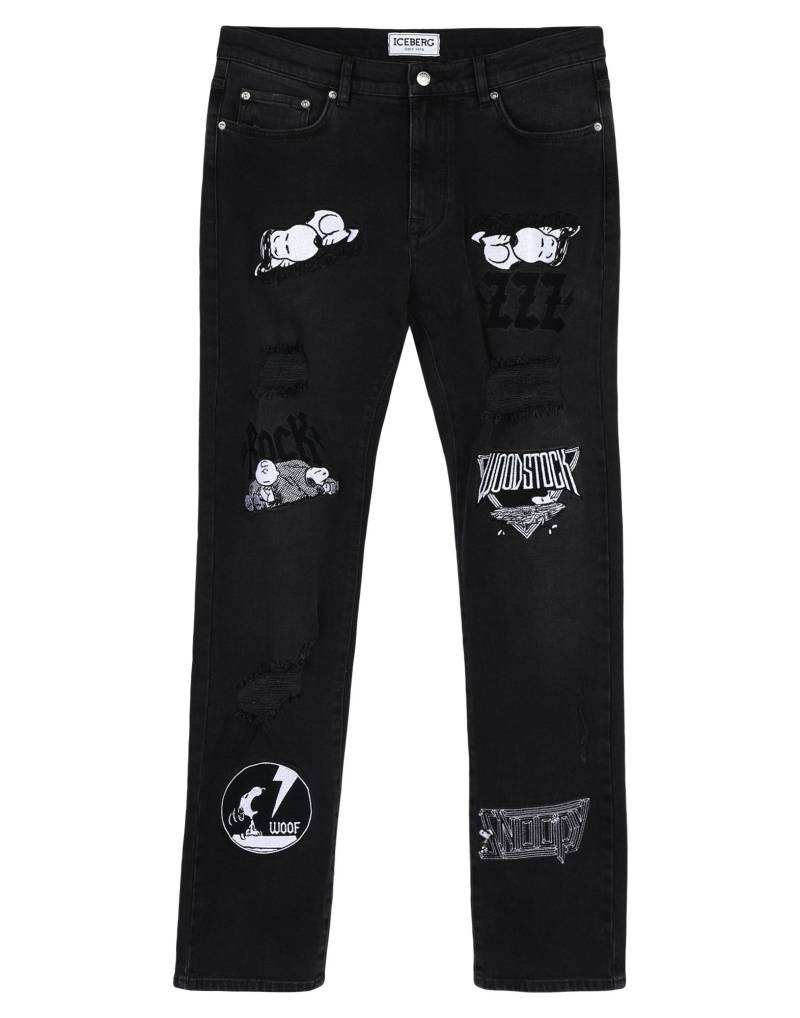 ICEBERG Jeanshose Herren Schwarz von ICEBERG
