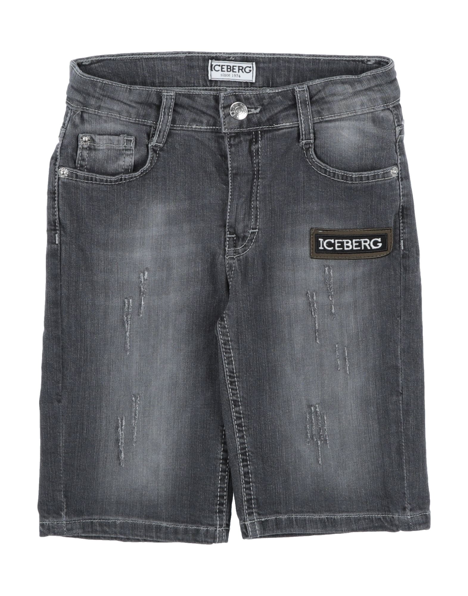 ICEBERG Jeansshorts Kinder Schwarz von ICEBERG