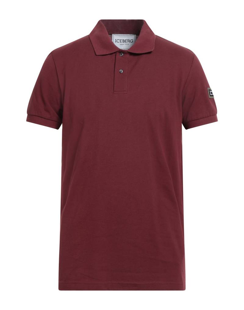 ICEBERG Poloshirt Herren Bordeaux von ICEBERG