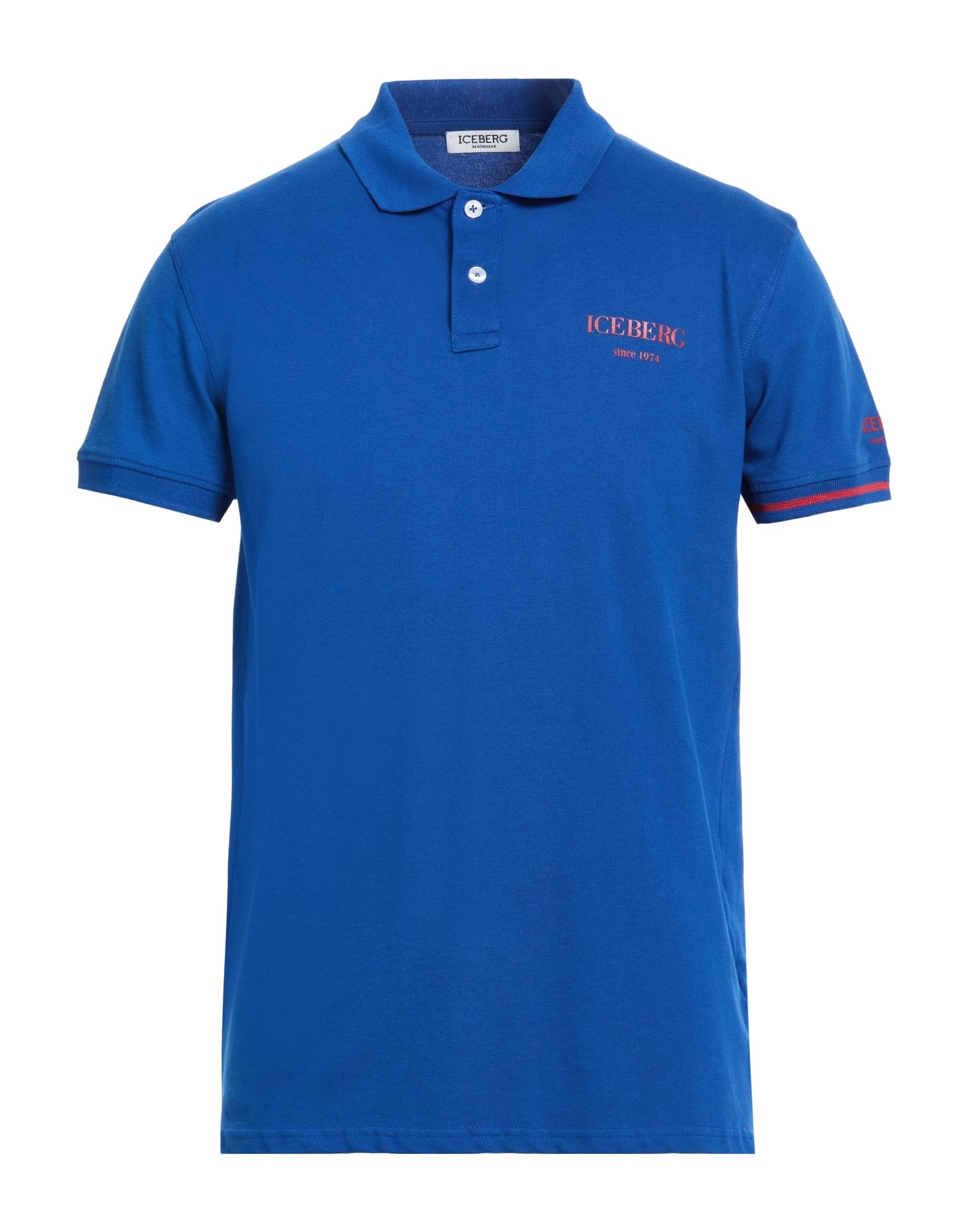 ICEBERG Poloshirt Herren Königsblau von ICEBERG