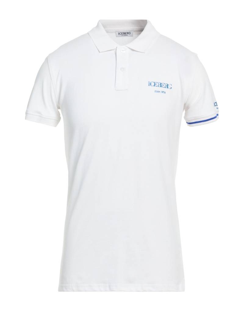 ICEBERG Poloshirt Herren Weiß von ICEBERG