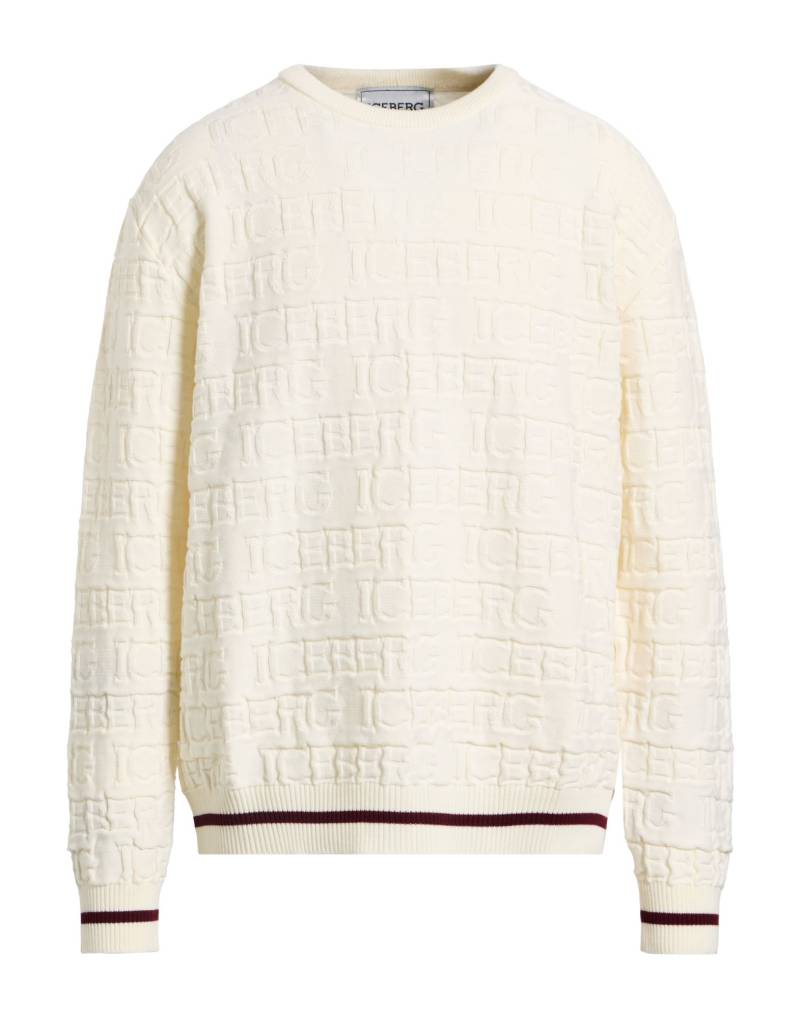 ICEBERG Pullover Herren Cremeweiß von ICEBERG