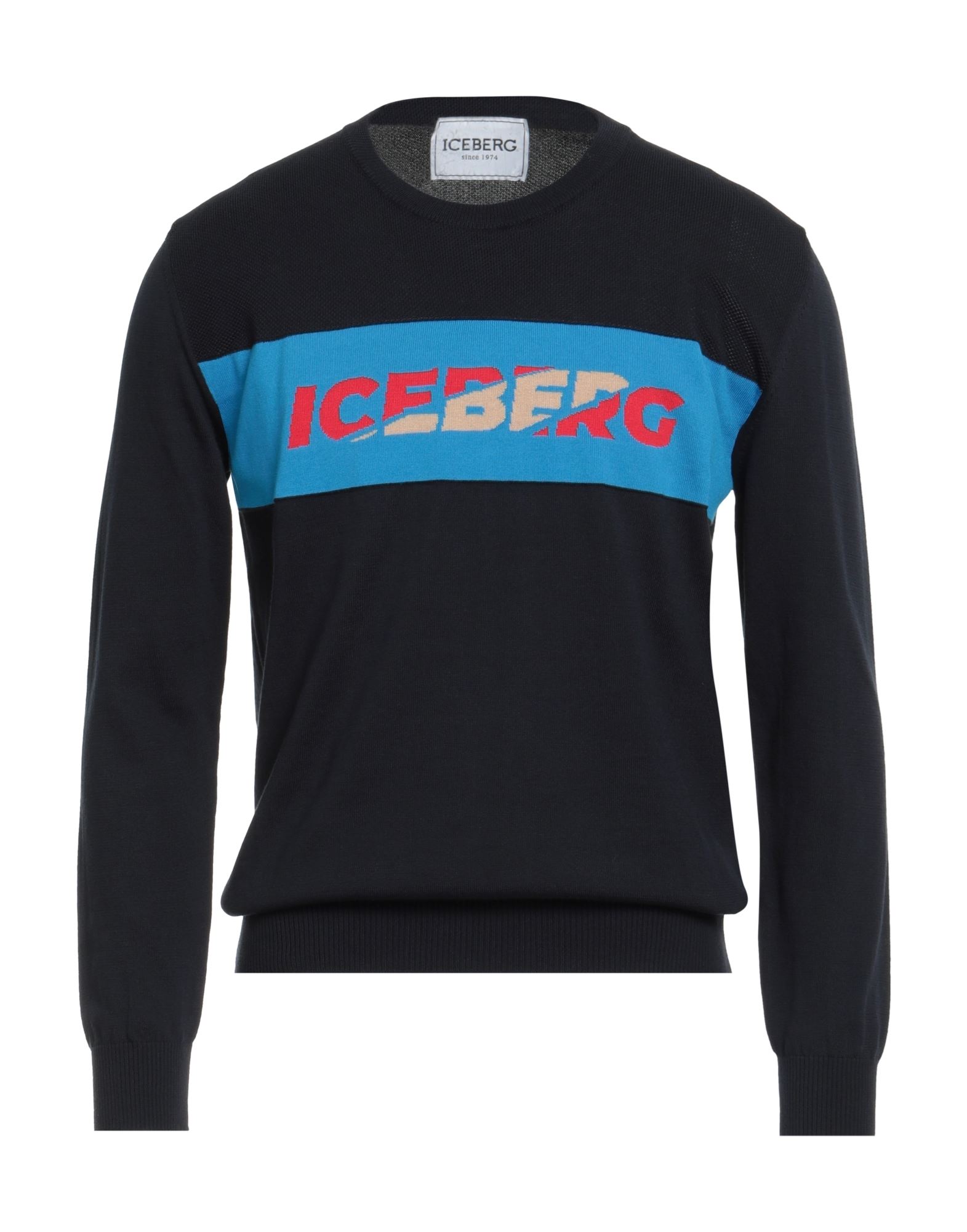 ICEBERG Pullover Herren Nachtblau ICEBERG Pullover Herren Nachtblau von ICEBERG