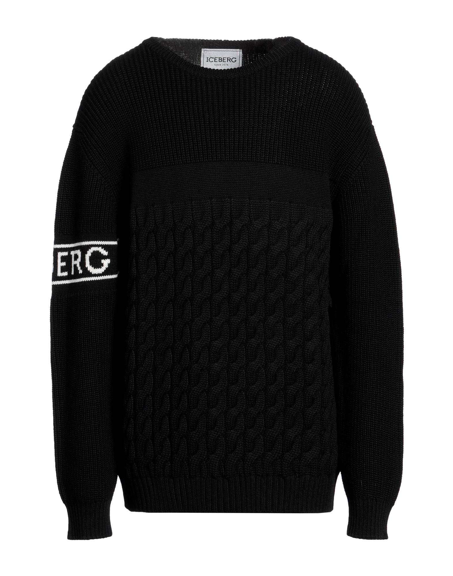 ICEBERG Pullover Herren Schwarz von ICEBERG