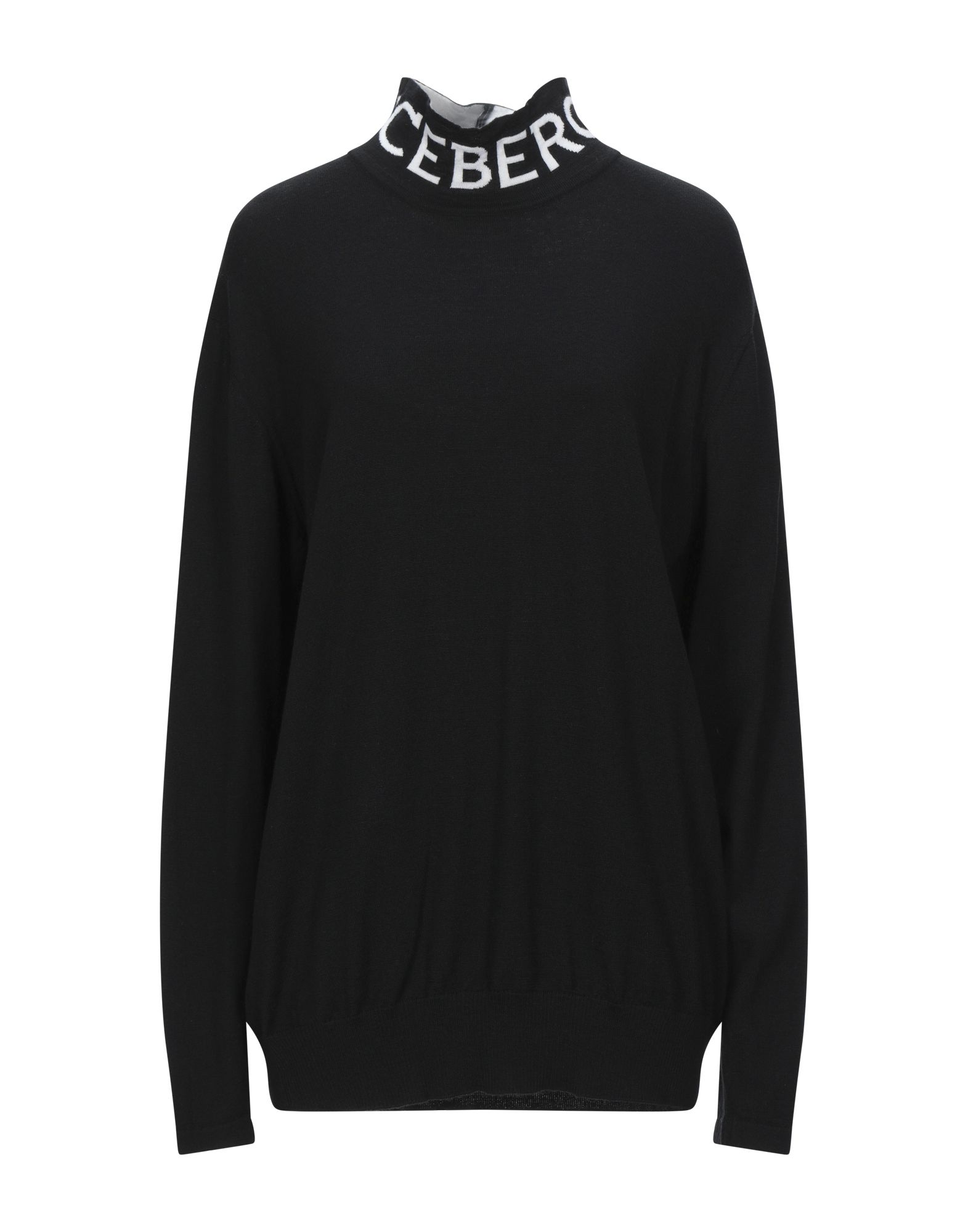 ICEBERG Rollkragenpullover Damen Schwarz von ICEBERG