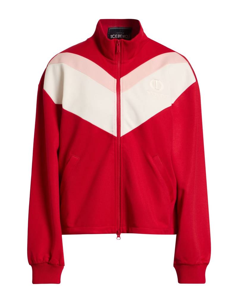 ICEBERG Sweatshirt Damen Rot von ICEBERG
