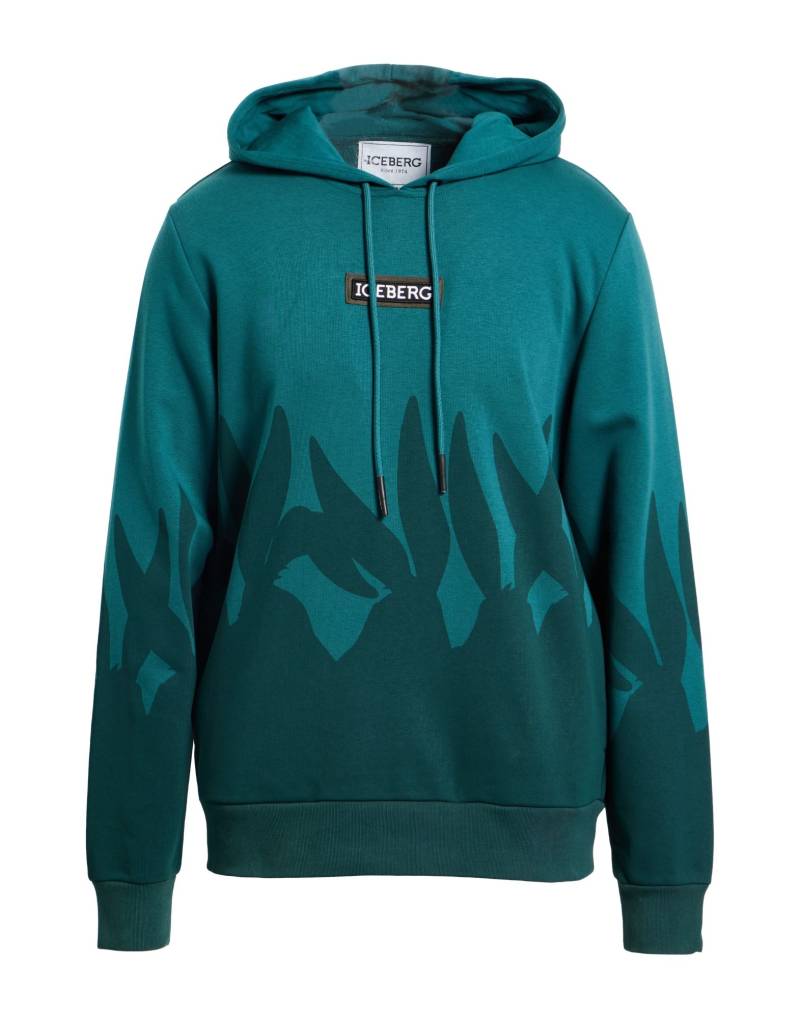 ICEBERG Sweatshirt Herren Aquamarin von ICEBERG