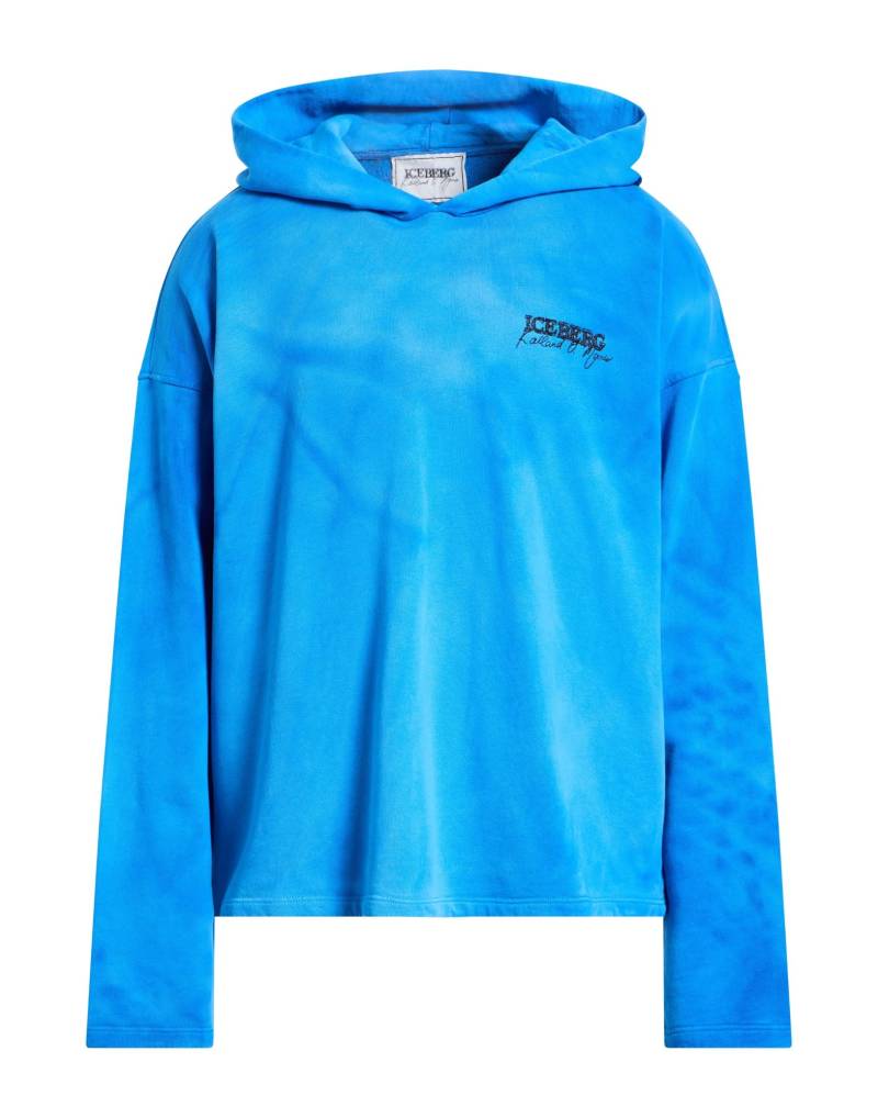 ICEBERG Sweatshirt Herren Azurblau von ICEBERG