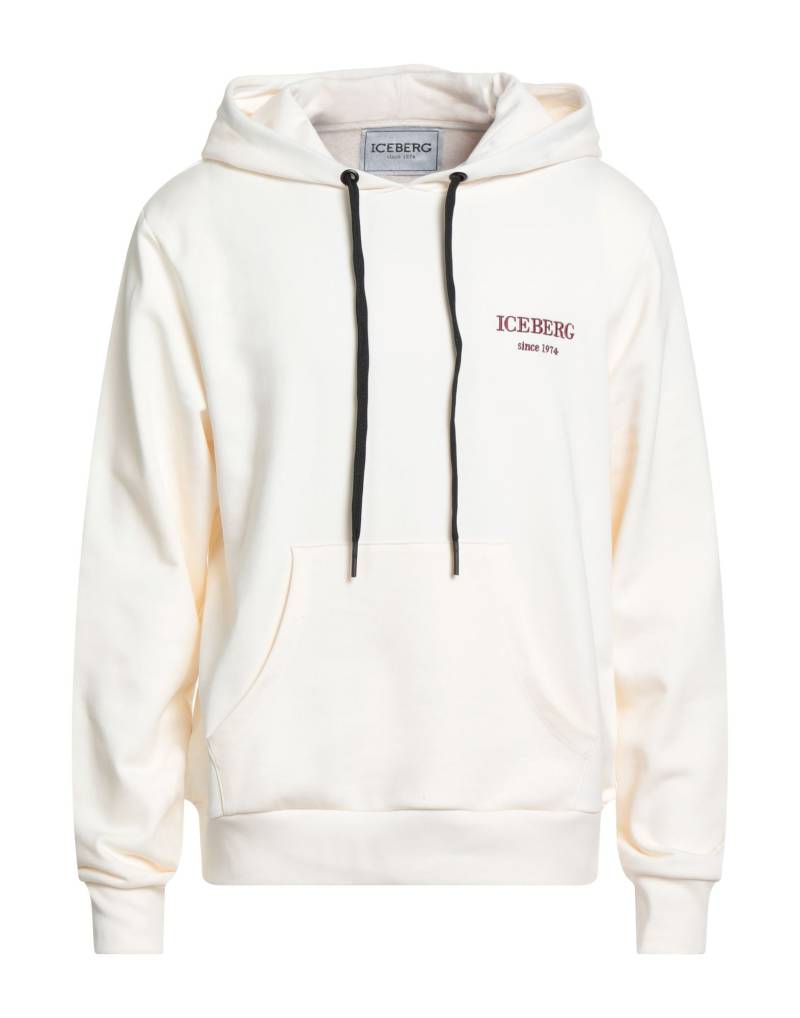 ICEBERG Sweatshirt Herren Cremeweiß von ICEBERG
