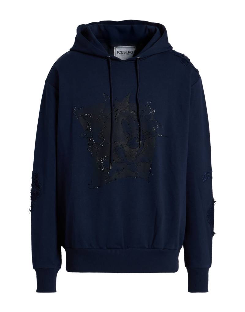 ICEBERG Sweatshirt Herren Marineblau von ICEBERG