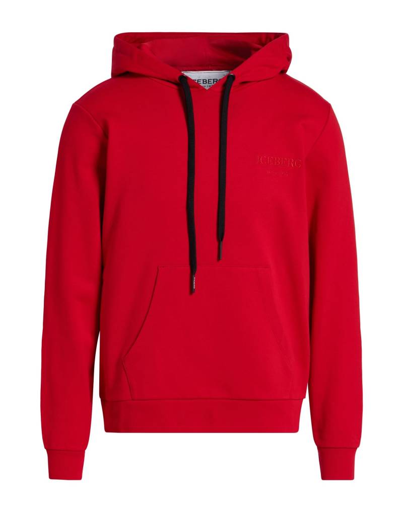 ICEBERG Sweatshirt Herren Rot von ICEBERG
