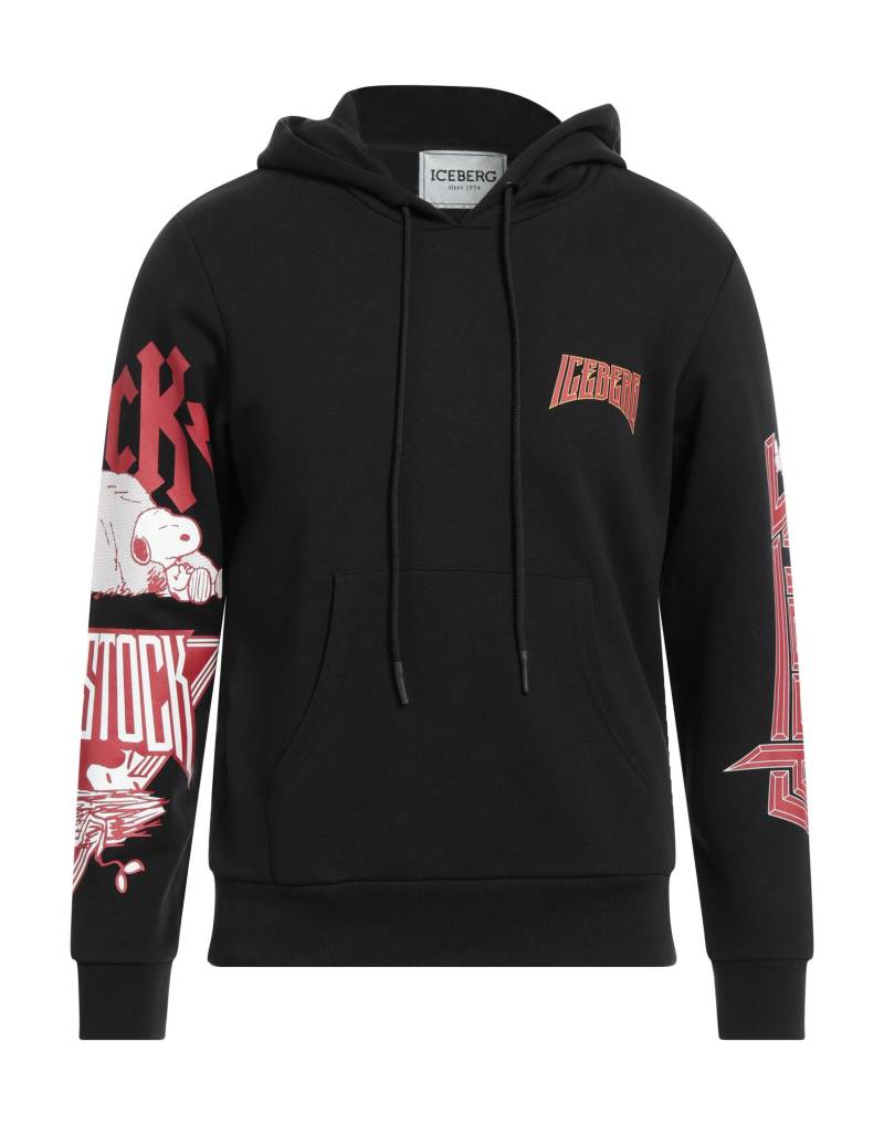 ICEBERG Sweatshirt Herren Schwarz von ICEBERG