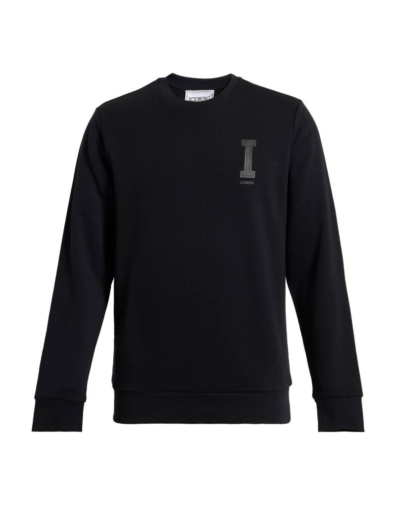 ICEBERG Sweatshirt Herren Schwarz von ICEBERG