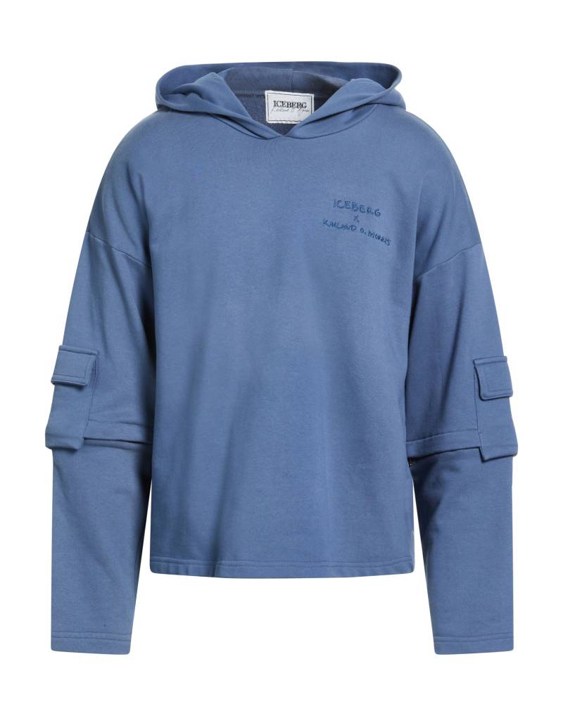 ICEBERG Sweatshirt Herren Taubenblau von ICEBERG
