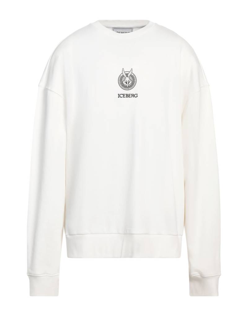 ICEBERG Sweatshirt Herren Weiß von ICEBERG