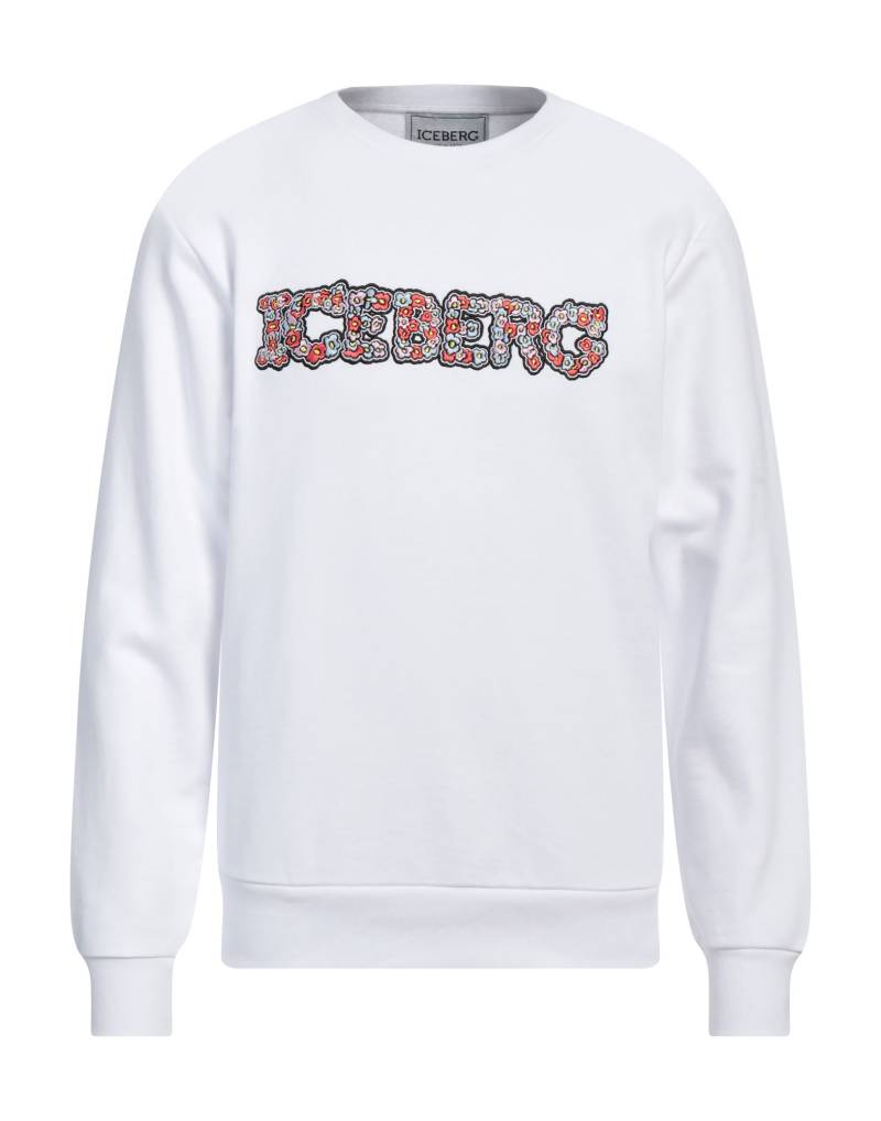 ICEBERG Sweatshirt Herren Weiß von ICEBERG