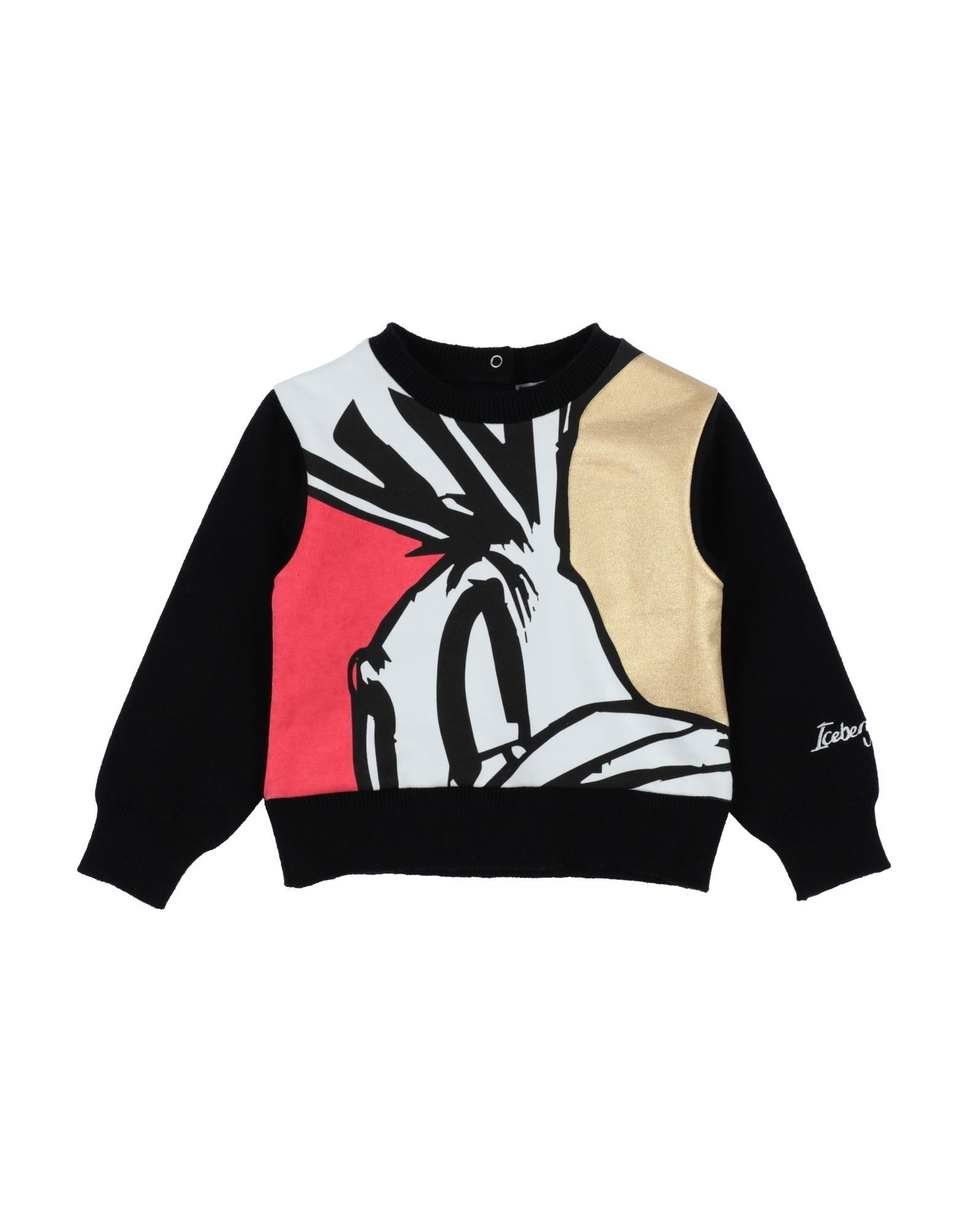 ICEBERG Sweatshirt Kinder Schwarz von ICEBERG