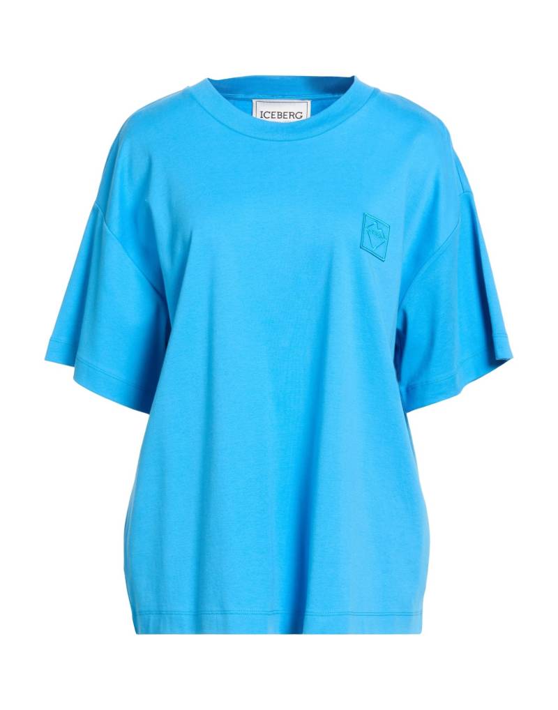 ICEBERG T-shirts Damen Azurblau von ICEBERG