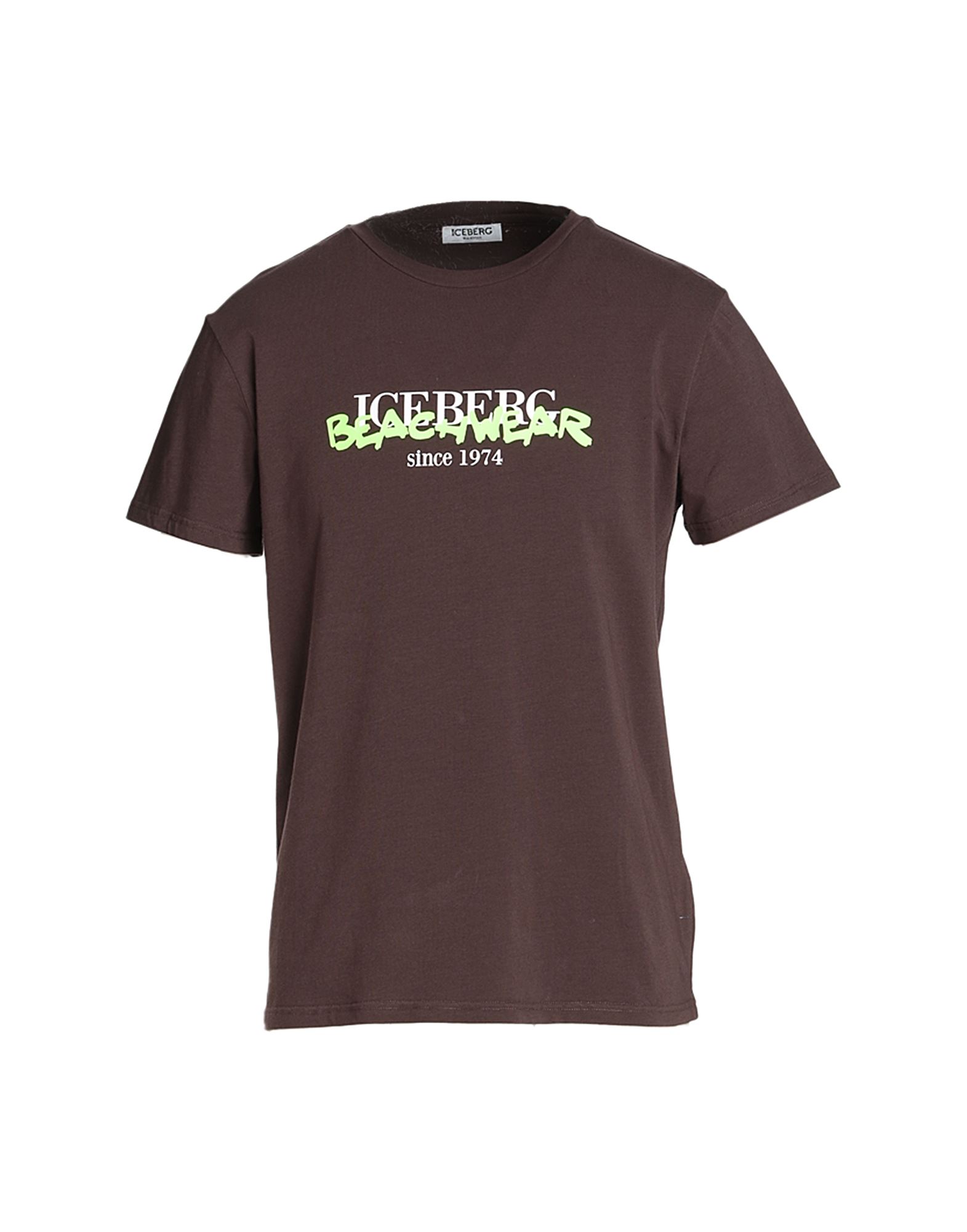 ICEBERG T-shirts Herren Braun von ICEBERG