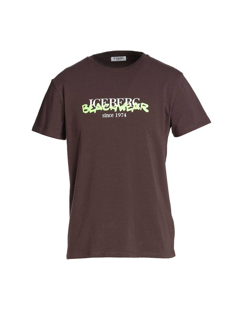 ICEBERG T-shirts Herren Braun von ICEBERG