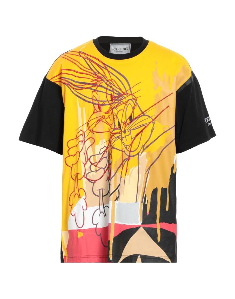ICEBERG T-shirts Herren Gelb von ICEBERG