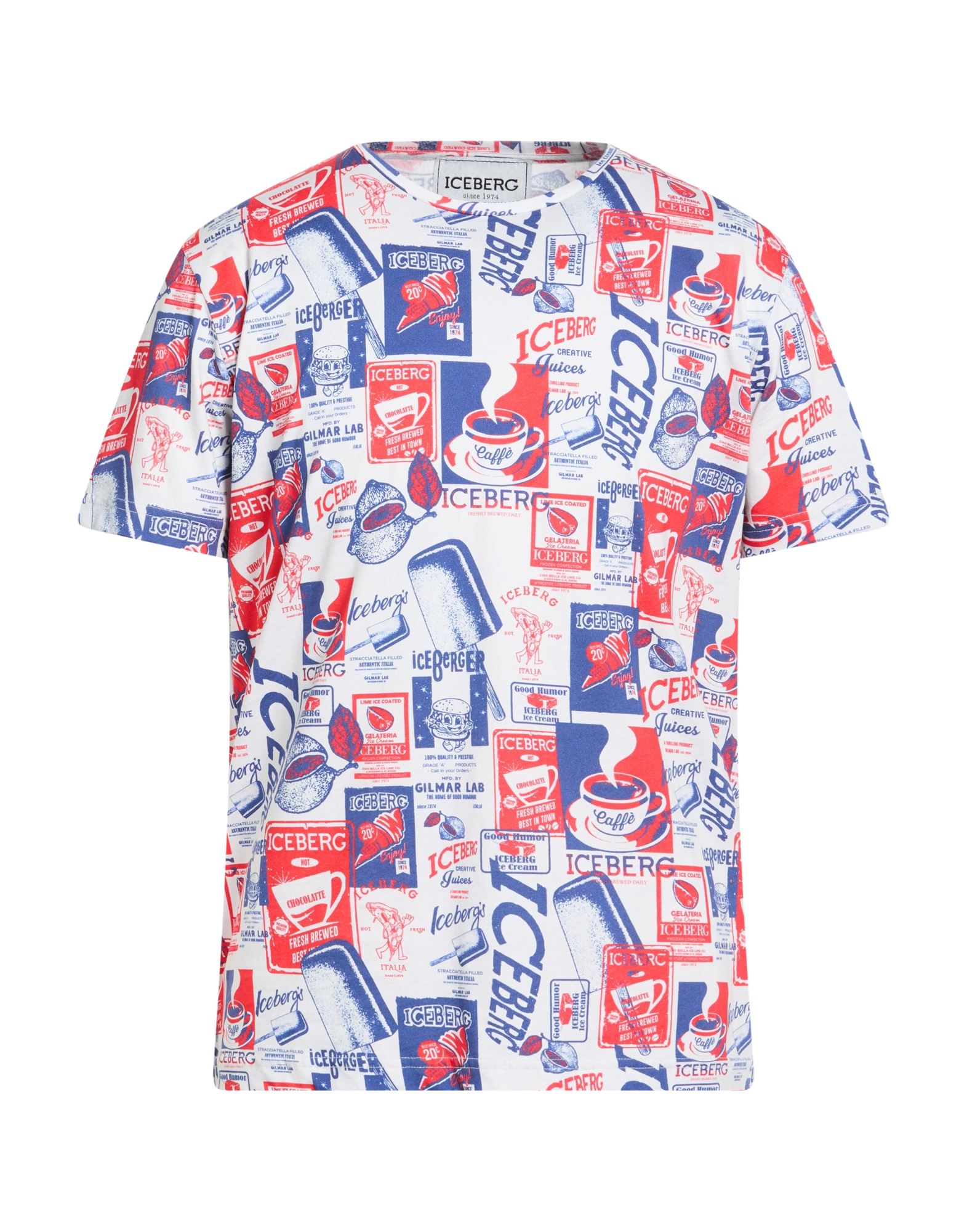 ICEBERG T-shirts Herren Hellgrau von ICEBERG